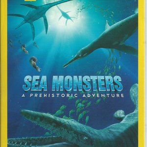 National Geographic- Sea Monsters: A Prehistoric Adventure (DVD, 2008) New